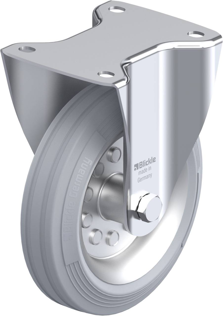 Blickle 631010 B-VE 180R-SG Rolka nieprowadząca Średnica koła: 180 mm Maksymalne obciążenie: 170 kg 1 szt. - obrazek 1