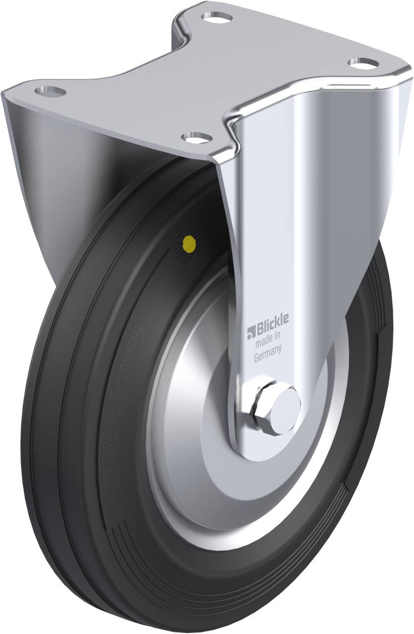 Blickle 708859 B-VE 200R-EL-FA Rolka nieprowadząca Średnica koła: 200 mm Maksymalne obciążenie: 205 kg 1 szt. - obrazek 1