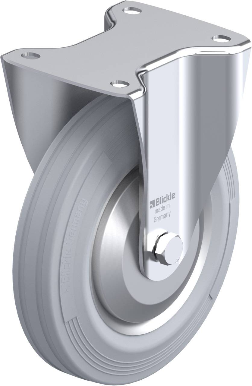 Blickle 637918 B-VE 200R-SG-FA Rolka nieprowadząca Średnica koła: 200 mm Maksymalne obciążenie: 205 kg 1 szt. - obrazek 1