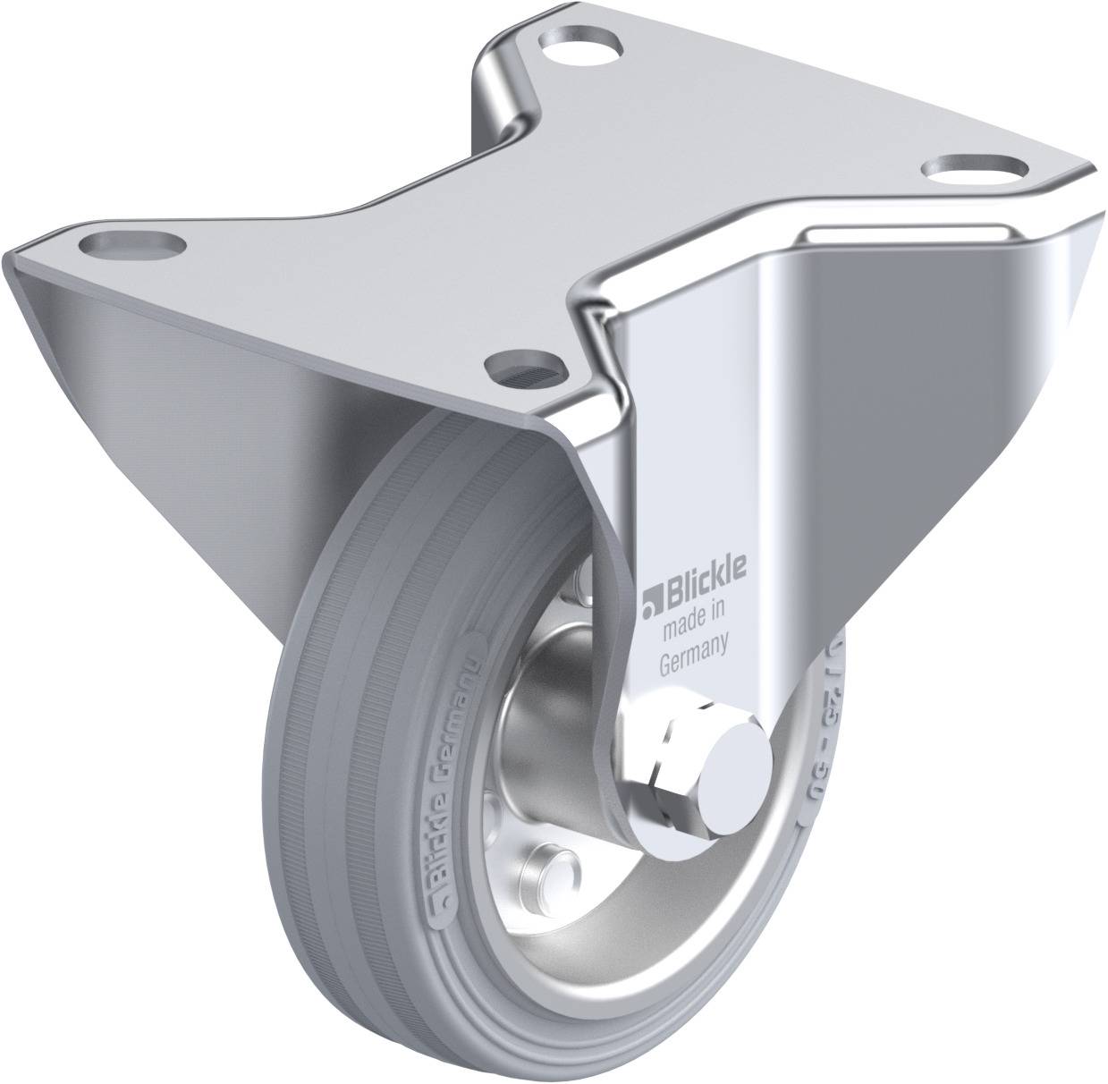 Blickle 626234 B-VE 80R-SG Rolka nieprowadząca Średnica koła: 80 mm Maksymalne obciążenie: 50 kg 1 szt. - obrazek 1
