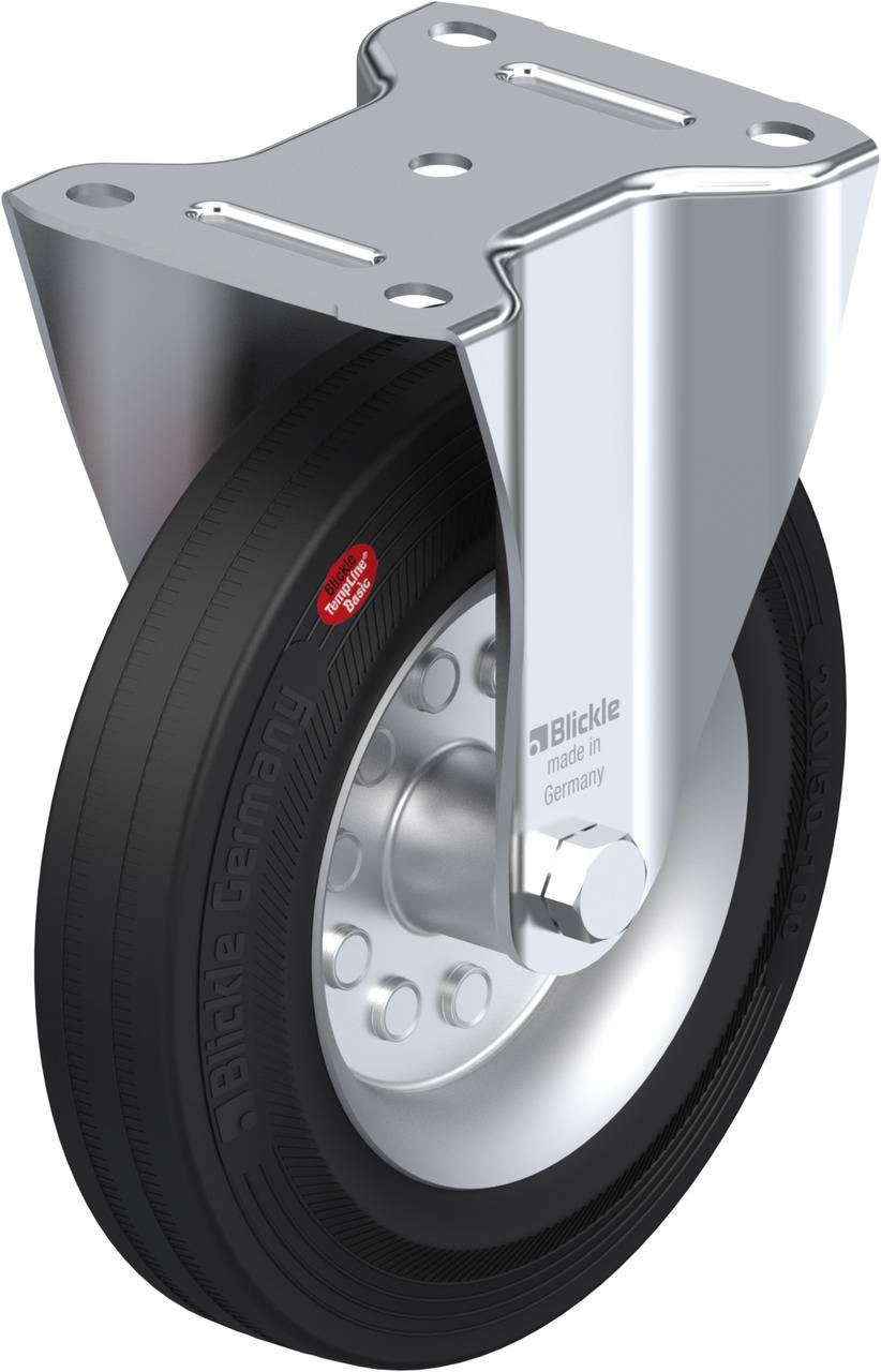 Blickle 442673 B-VEHI 200R Rolka nieprowadząca Średnica koła: 200 mm Maksymalne obciążenie: 180 kg 1 szt. - obrazek 1