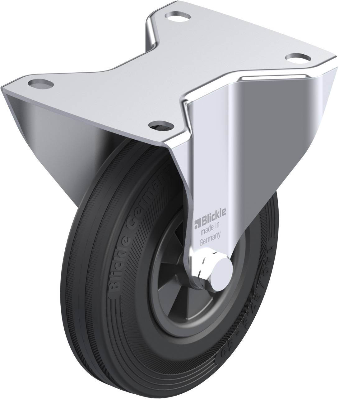 Blickle 276964 B-VPP 140G Rolka nieprowadząca Średnica koła: 140 mm Maksymalne obciążenie: 115 kg 1 szt. - obrazek 1