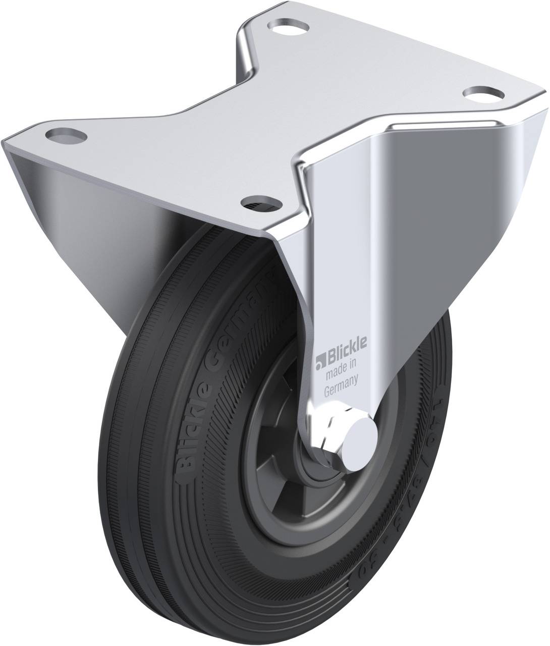 Blickle 276972 B-VPP 140R Rolka nieprowadząca Średnica koła: 140 mm Maksymalne obciążenie: 115 kg 1 szt. - obrazek 1