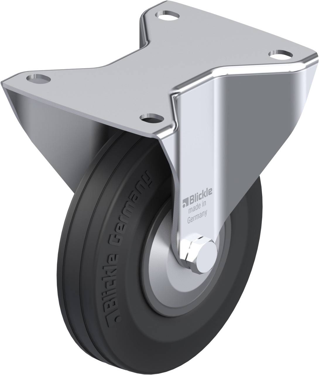 Blickle 749124 B-VPP 140R-FA Rolka nieprowadząca Średnica koła: 140 mm Maksymalne obciążenie: 115 kg 1 szt. - obrazek 1