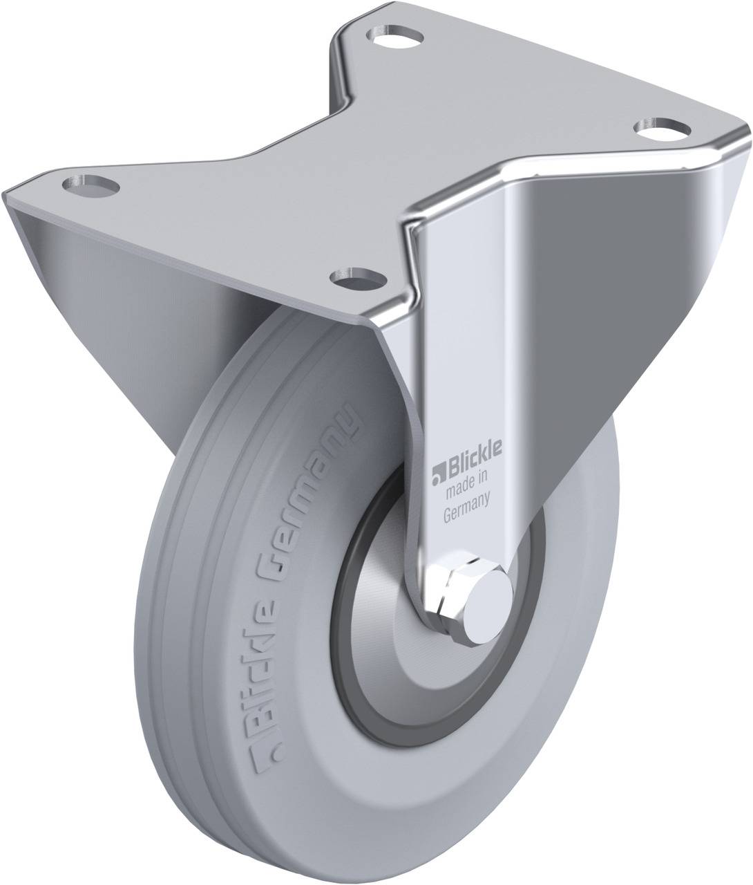 Blickle 697383 B-VPP 140R-SG-FA Rolka nieprowadząca Średnica koła: 140 mm Maksymalne obciążenie: 115 kg 1 szt. - obrazek 1