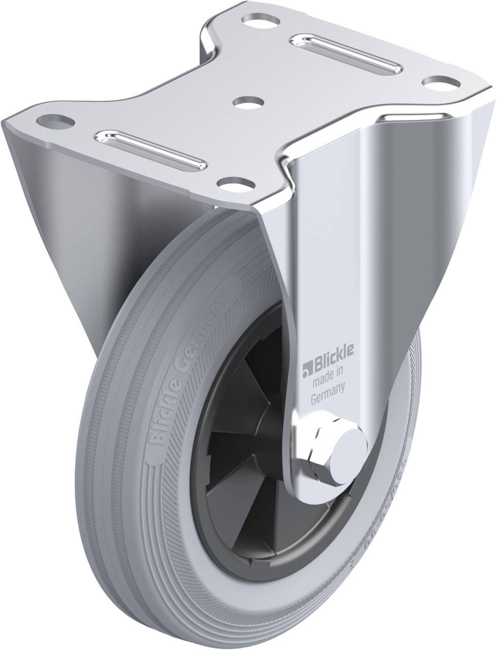 Blickle 657650 B-VPP 150G-SG Rolka nieprowadząca Średnica koła: 150 mm Maksymalne obciążenie: 135 kg 1 szt. - obrazek 1