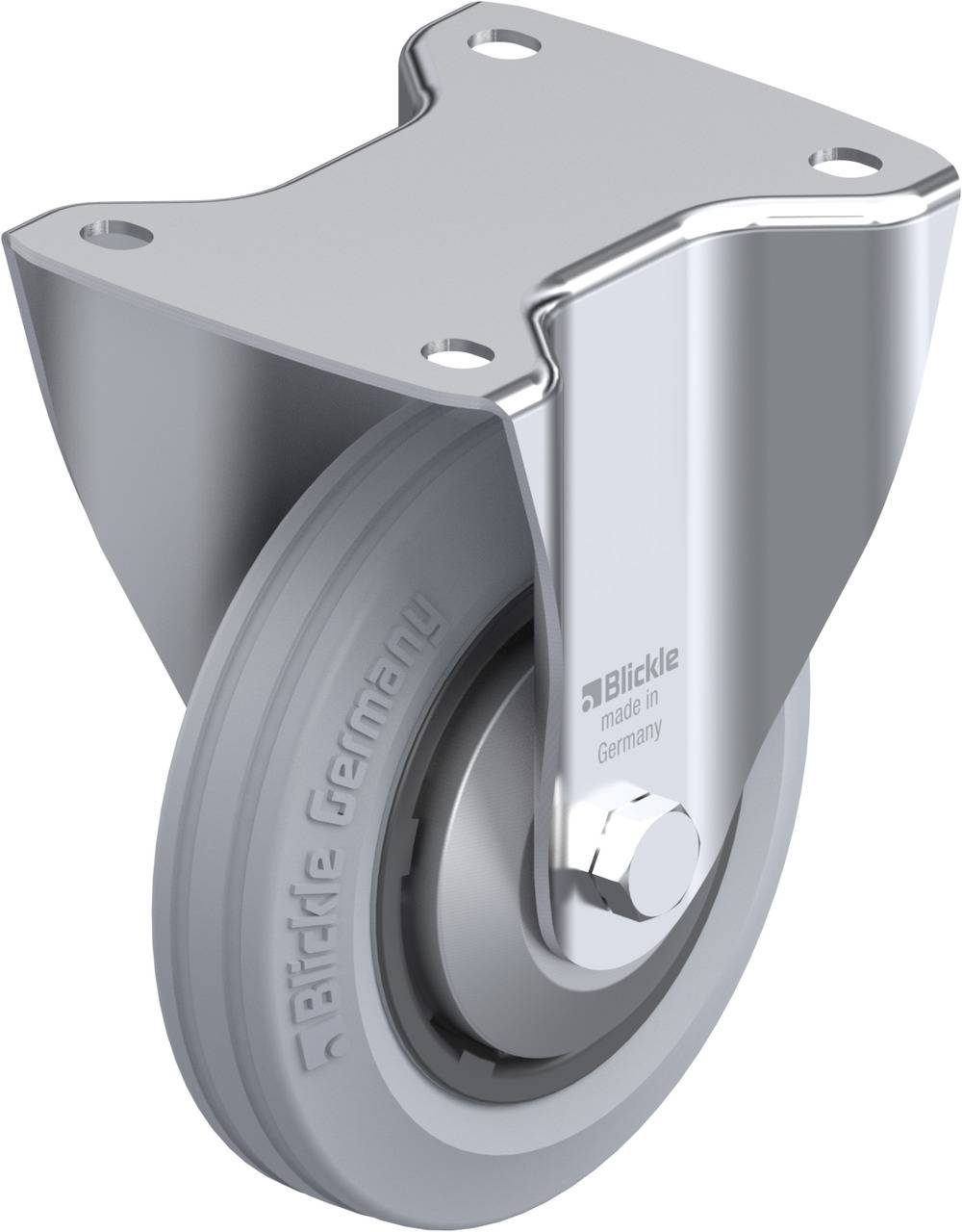 Blickle 741621 B-VPP 150G-SG-FA Rolka nieprowadząca Średnica koła: 150 mm Maksymalne obciążenie: 135 kg 1 szt. - obrazek 1
