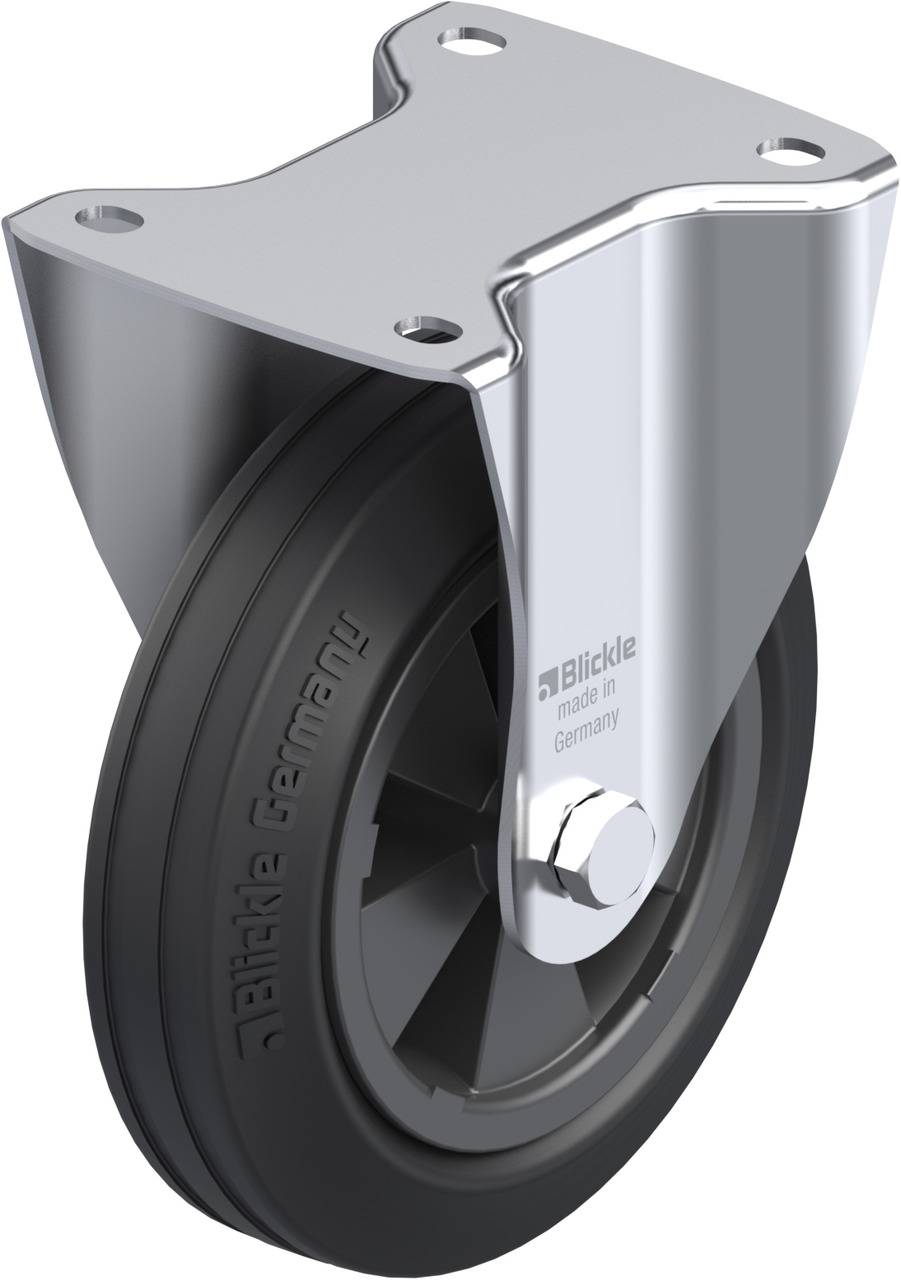 Blickle 30650 B-VPP 180G Rolka nieprowadząca Średnica koła: 180 mm Maksymalne obciążenie: 170 kg 1 szt. - obrazek 1