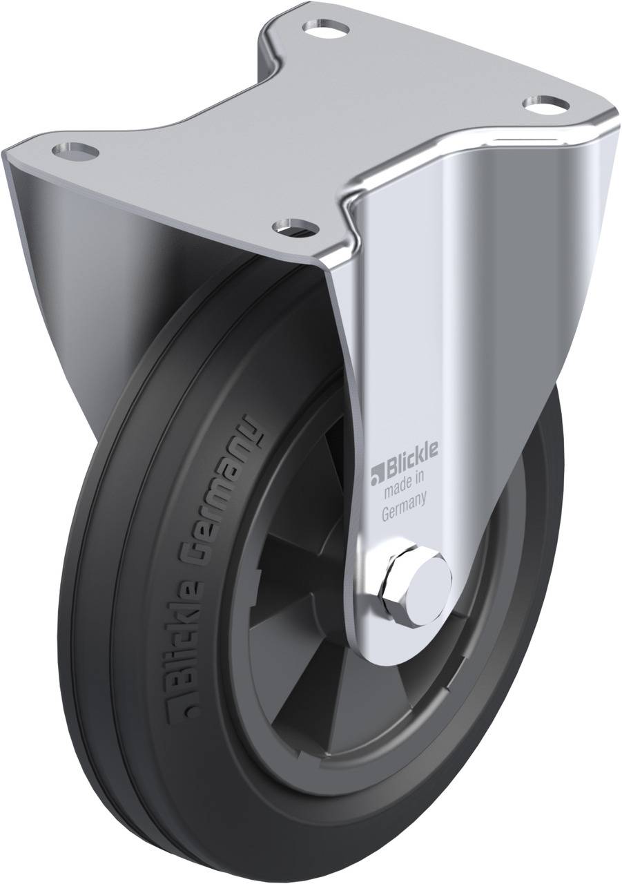 Blickle 25445 B-VPP 180R Rolka nieprowadząca Średnica koła: 180 mm Maksymalne obciążenie: 170 kg 1 szt. - obrazek 1