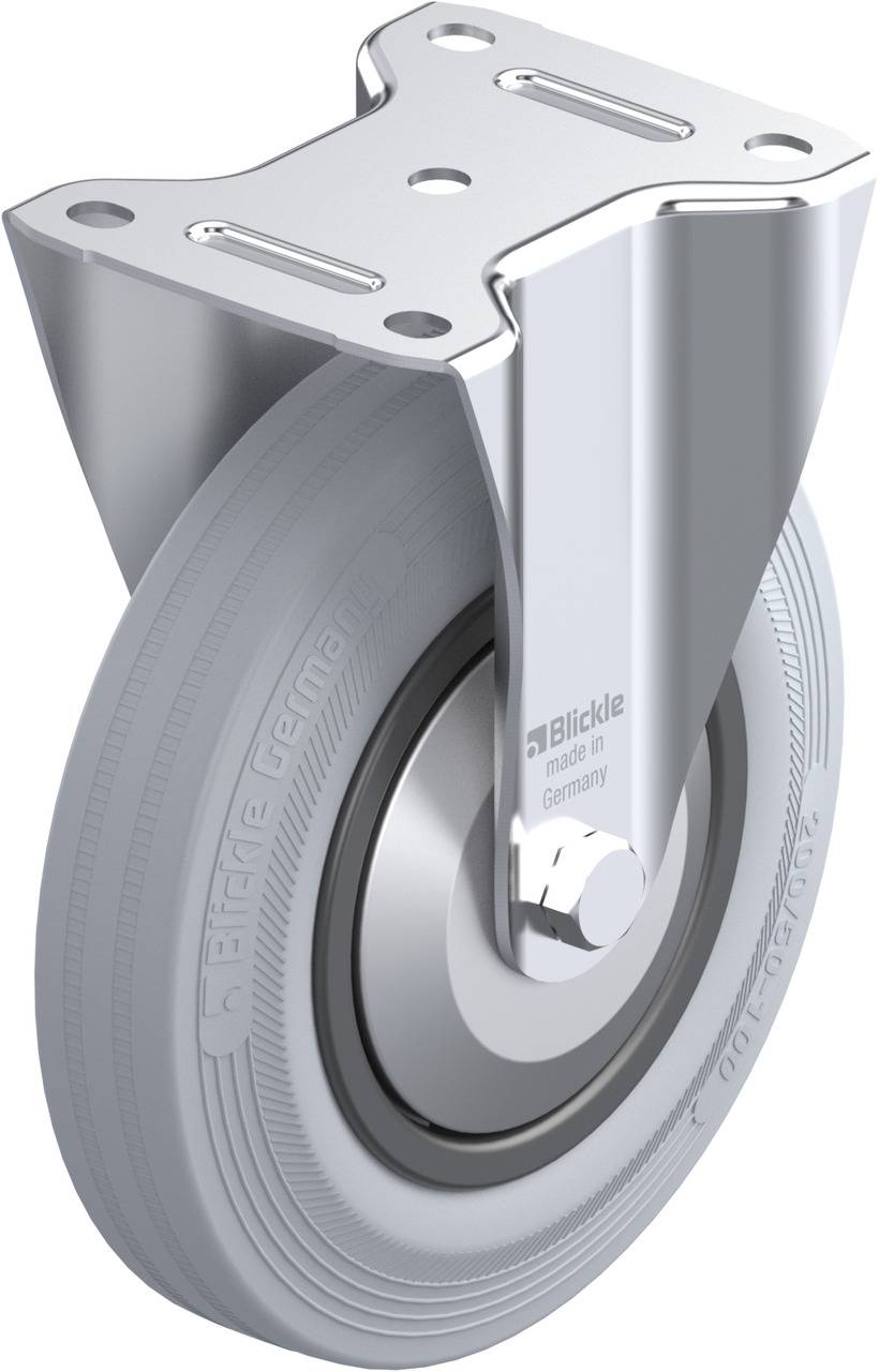 Blickle 23861 B-VPP 200G-SG-FA Rolka nieprowadząca Średnica koła: 200 mm Maksymalne obciążenie: 205 kg 1 szt. - obrazek 1