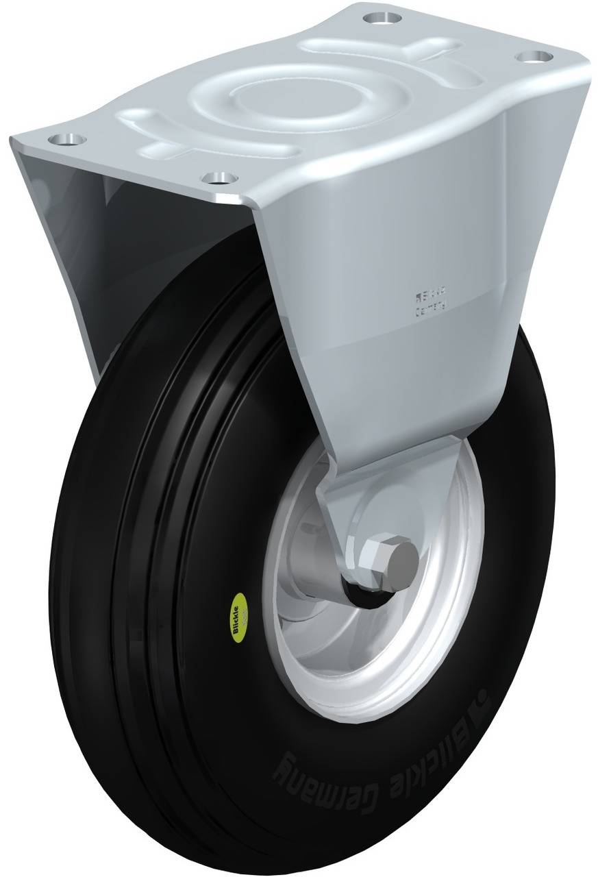 Blickle 550616 B-VW 260R Rolka nieprowadząca Średnica koła: 260 mm Maksymalne obciążenie: 200 kg 1 szt. - obrazek 1