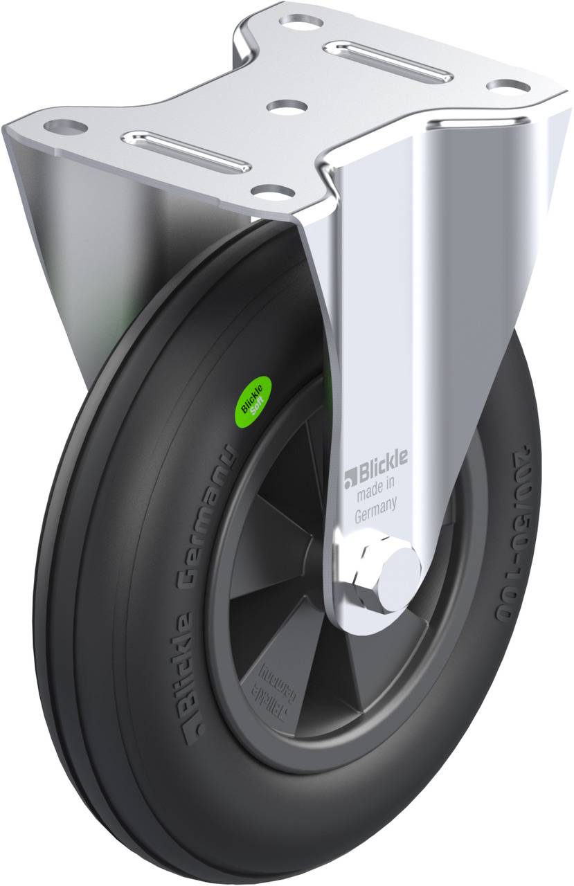 Blickle 578229 B-VWPP 200G Rolka nieprowadząca Średnica koła: 200 mm Maksymalne obciążenie: 100 kg 1 szt. - obrazek 1