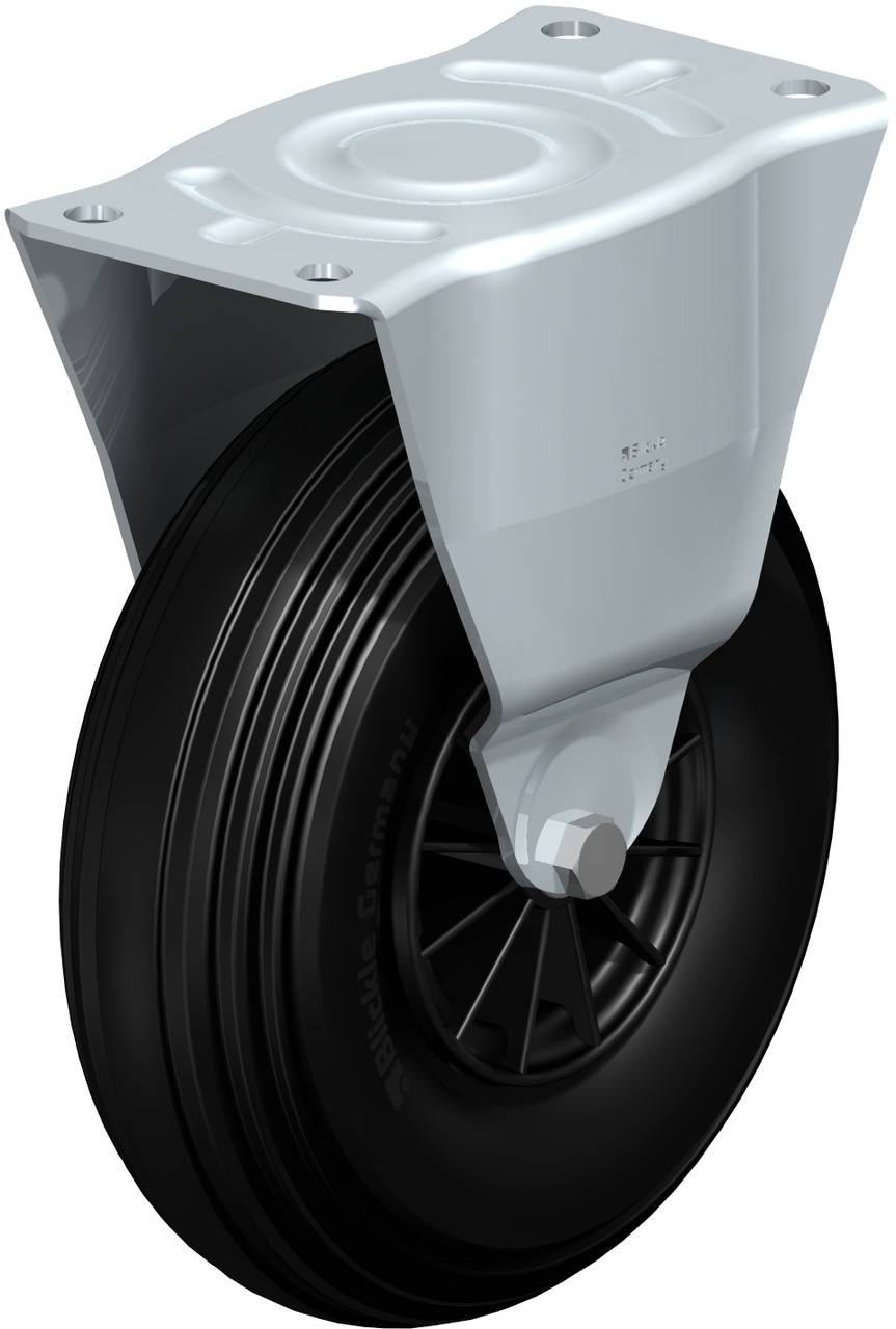 Blickle 578302 B-VWPP 260G Rolka nieprowadząca Średnica koła: 260 mm Maksymalne obciążenie: 200 kg 1 szt. - obrazek 1