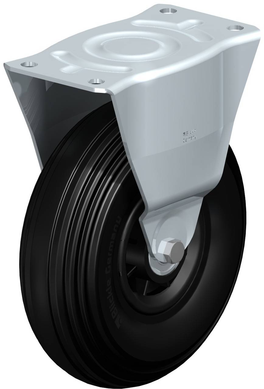 Blickle 578385 B-VWPP 260K Rolka nieprowadząca Średnica koła: 260 mm Maksymalne obciążenie: 200 kg 1 szt. - obrazek 1