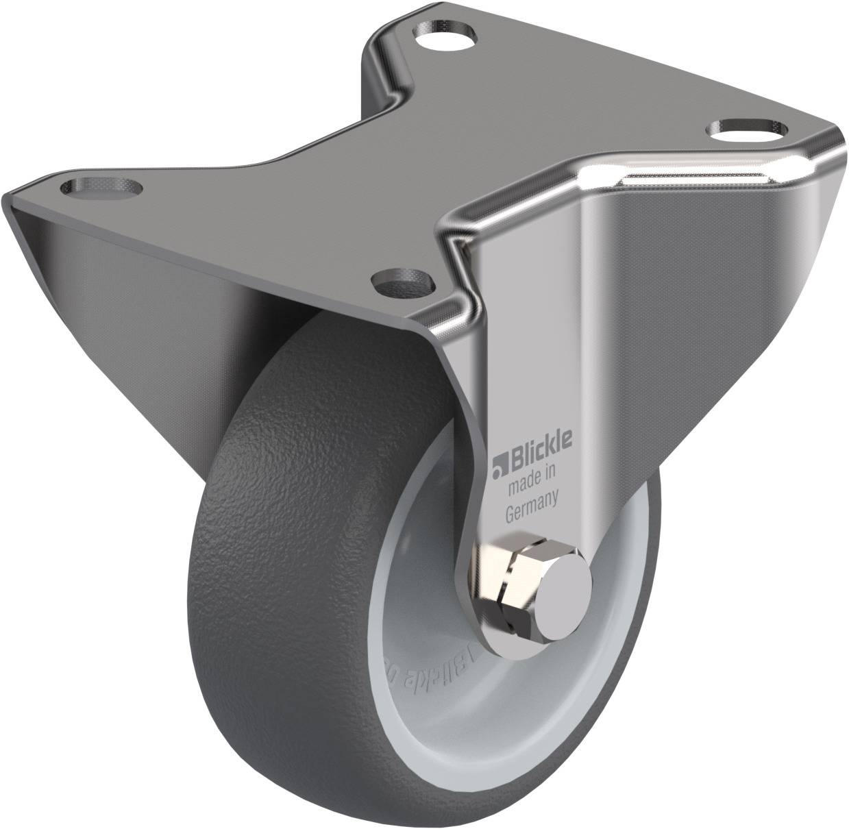 Blickle 307082 BX-PATH 80G Rolka nieprowadząca Średnica koła: 80 mm Maksymalne obciążenie: 150 kg 1 szt. - obrazek 1