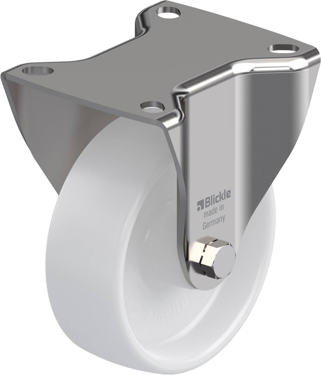 Blickle 285163 BX-PO 100G Rolka nieprowadząca Średnica koła: 100 mm Maksymalne obciążenie: 250 kg 1 szt. - obrazek 1
