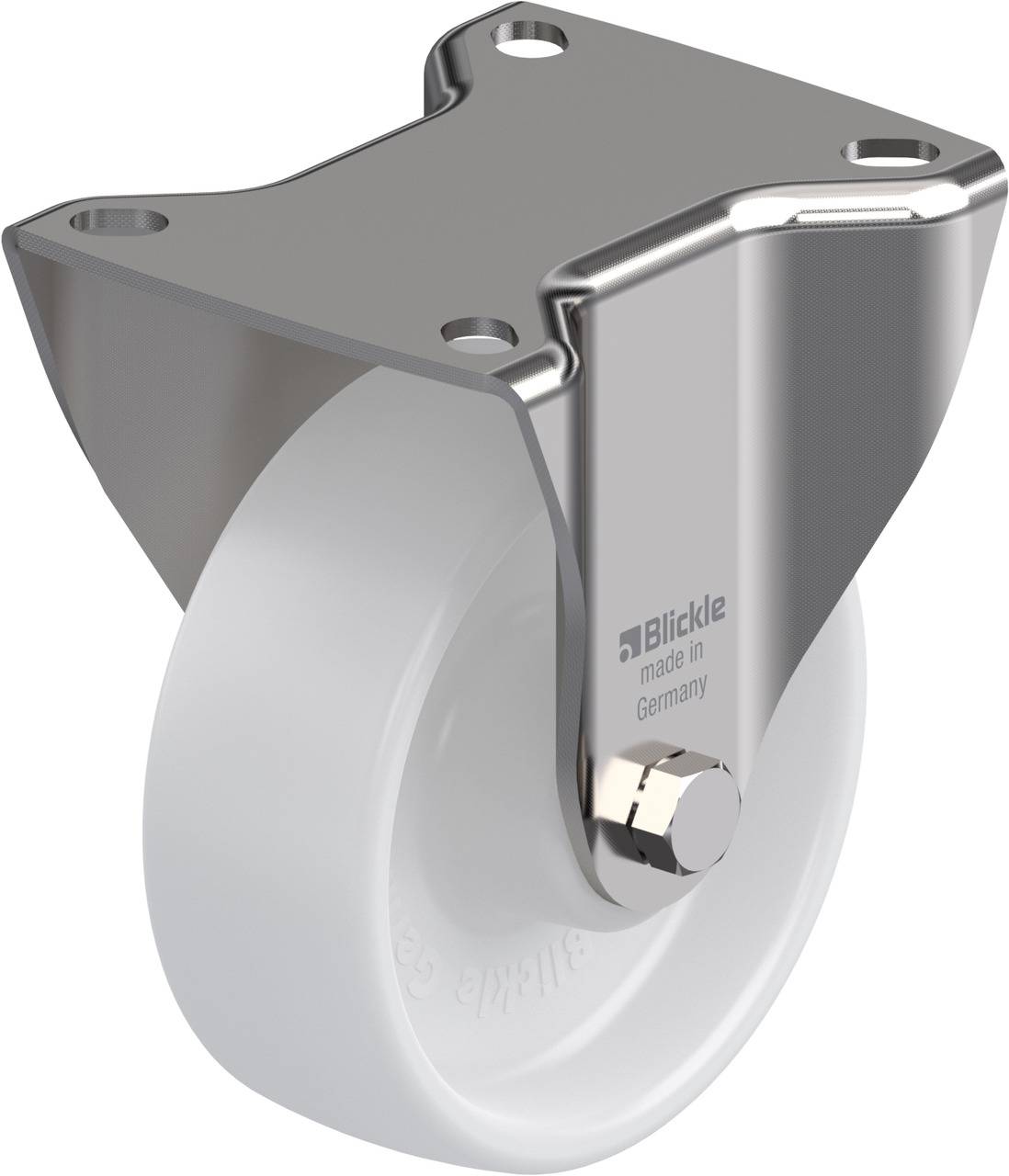 Blickle 327890 BX-PO 100XR Rolka nieprowadząca Średnica koła: 100 mm Maksymalne obciążenie: 250 kg 1 szt. - obrazek 1