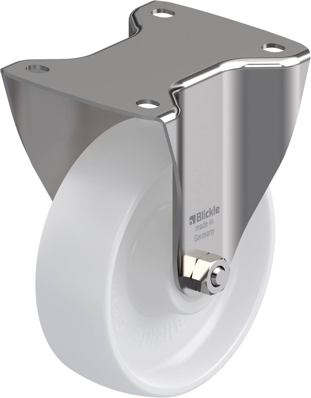 Blickle 94219 BX-PO 150XR Rolka nieprowadząca Średnica koła: 150 mm Maksymalne obciążenie: 400 kg 1 szt. - obrazek 1