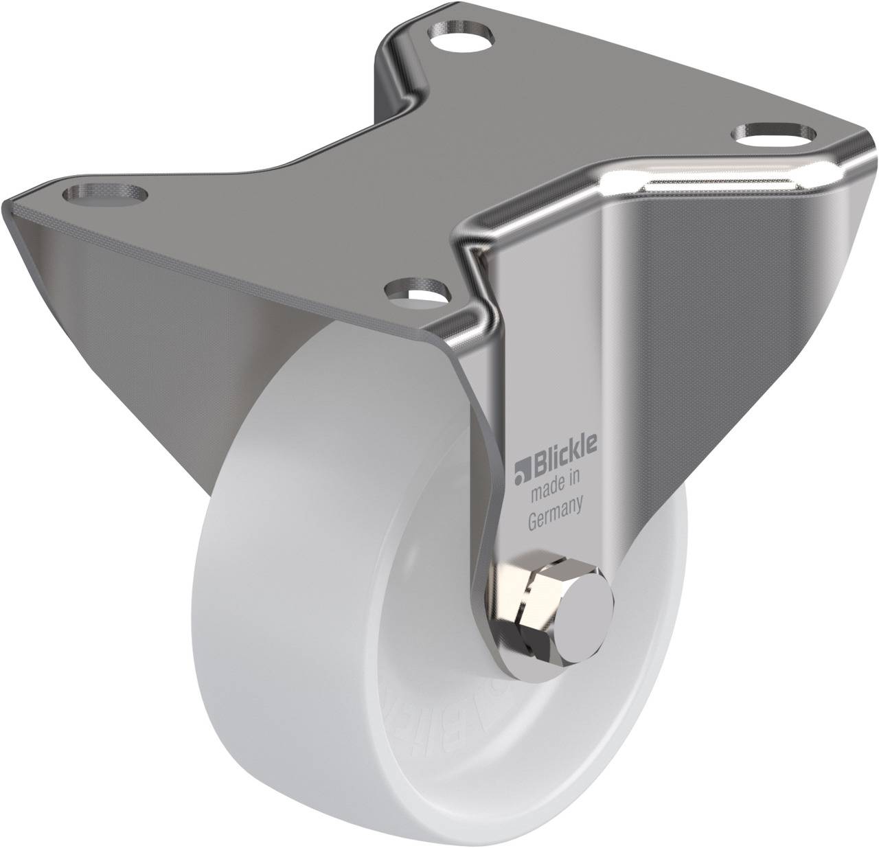 Blickle 32540 BX-PO 75G Rolka nieprowadząca Średnica koła: 75 mm Maksymalne obciążenie: 150 kg 1 szt. - obrazek 1