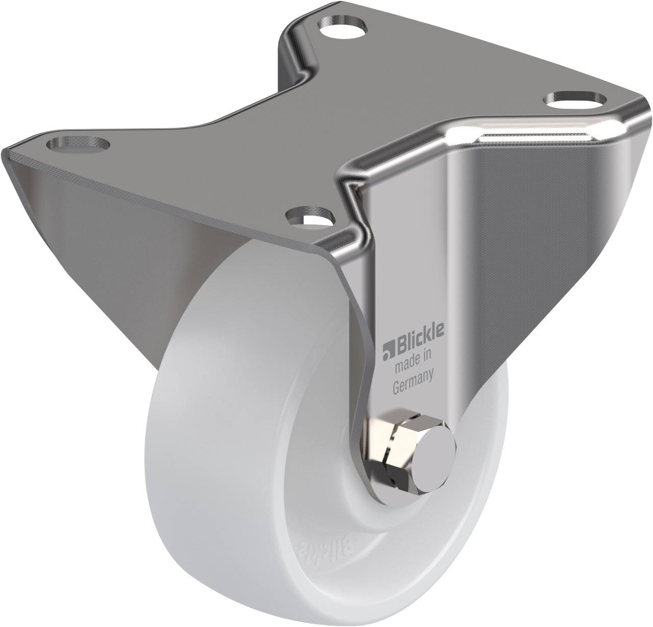 Blickle 262808 BX-PO 75XR Rolka nieprowadząca Średnica koła: 75 mm Maksymalne obciążenie: 150 kg 1 szt. - obrazek 1