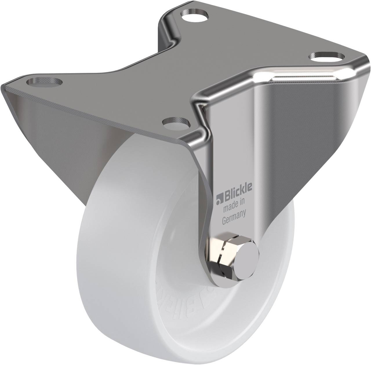 Blickle 115352 BX-PO 80G Rolka nieprowadząca Średnica koła: 80 mm Maksymalne obciążenie: 150 kg 1 szt. - obrazek 1