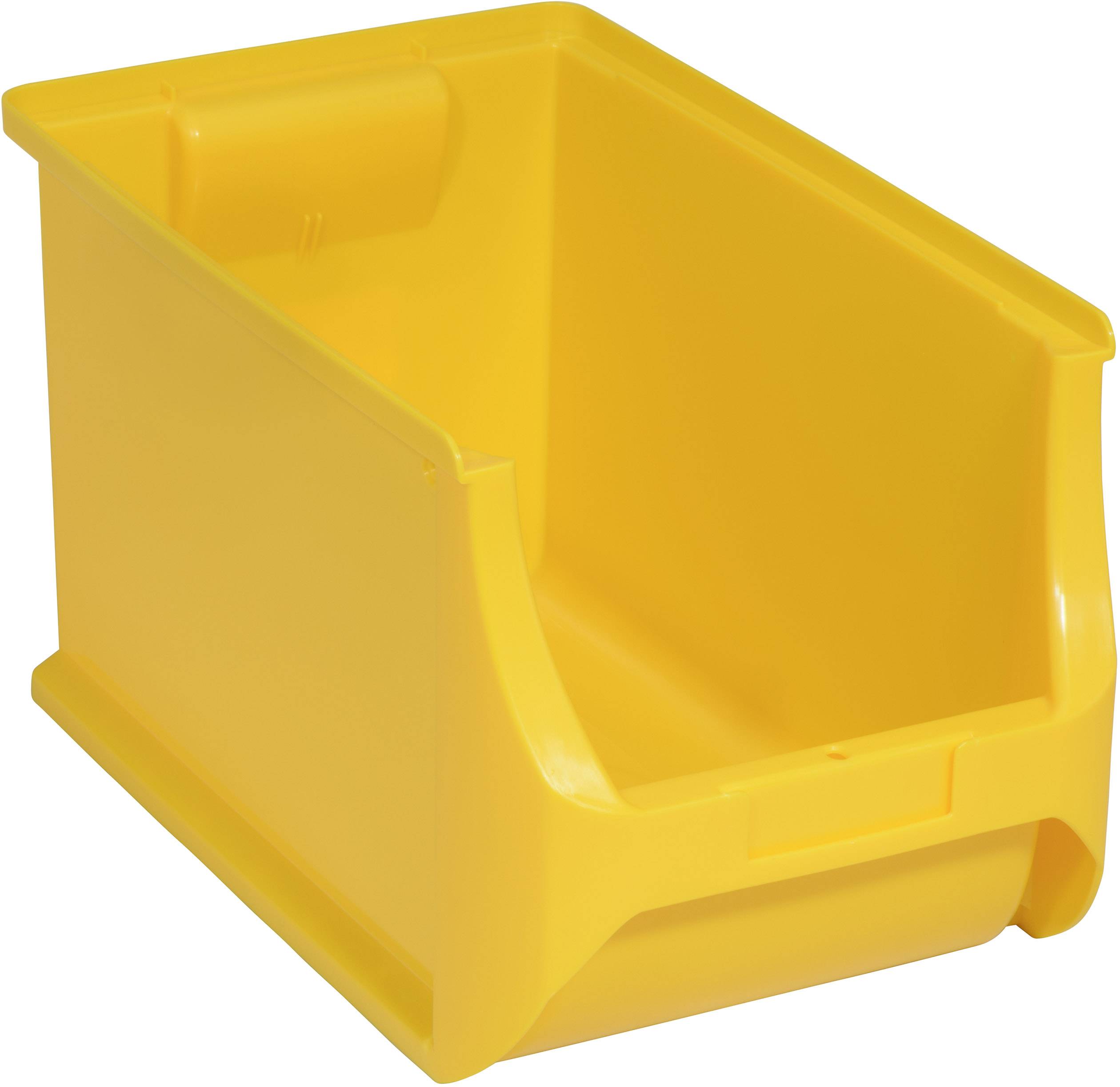 Allit 456282 Skrzynka magazynowa ProfiPlus 4H (S x W x G) 205 x 200 x 355 mm żółty 1 szt. - obrazek 1