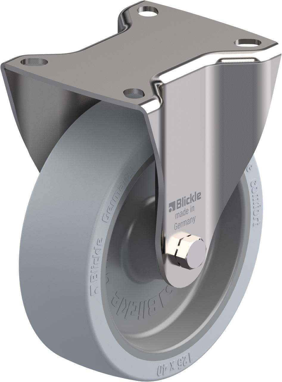 Blickle 758737 BX-POSI 125G-SG Rolka nieprowadząca Średnica koła: 125 mm Maksymalne obciążenie: 120 kg 1 szt. - obrazek 1