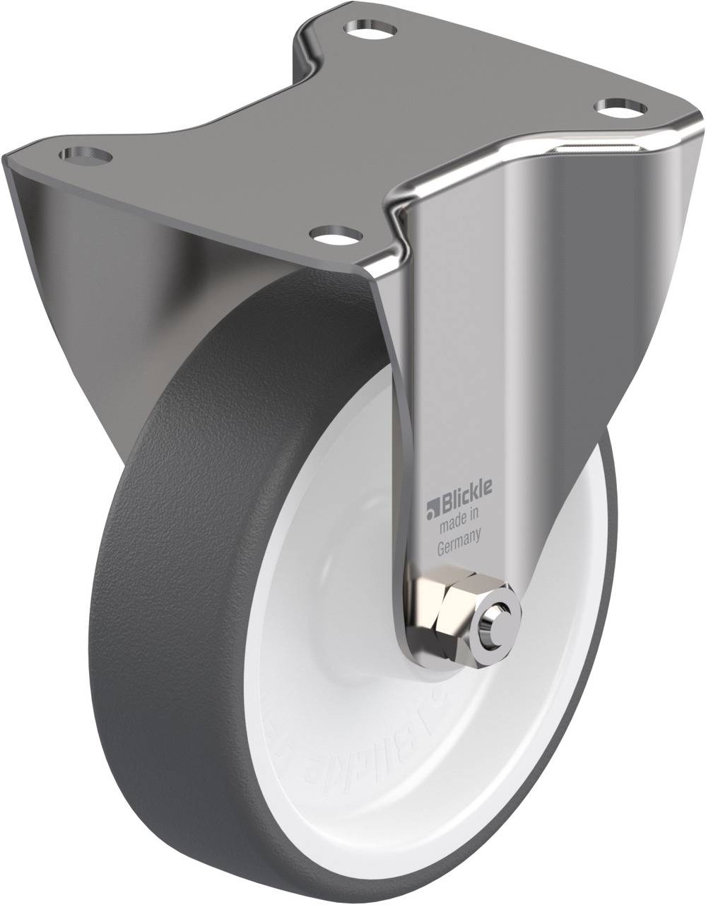 Blickle 72447 BX-POTH 150G Rolka nieprowadząca Średnica koła: 150 mm Maksymalne obciążenie: 400 kg 1 szt. - obrazek 1