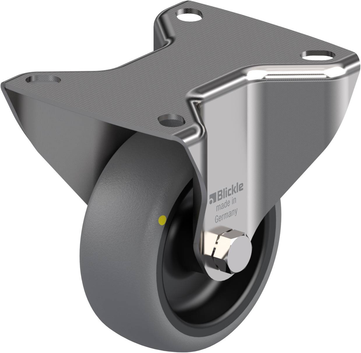 Blickle 847180 BX-TPA 80G-ELS Rolka nieprowadząca Średnica koła: 80 mm Maksymalne obciążenie: 65 kg 1 szt. - obrazek 1
