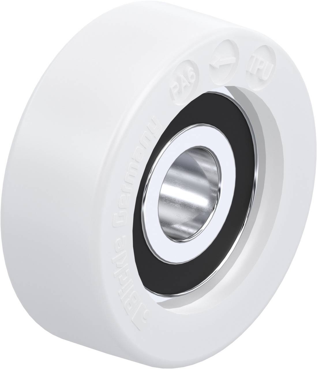 Blickle 761482 FPO 30x11/8-7K Rolka prowadząca Średnica koła: 30 mm Maksymalne obciążenie: 55 kg 1 szt. - obrazek 1