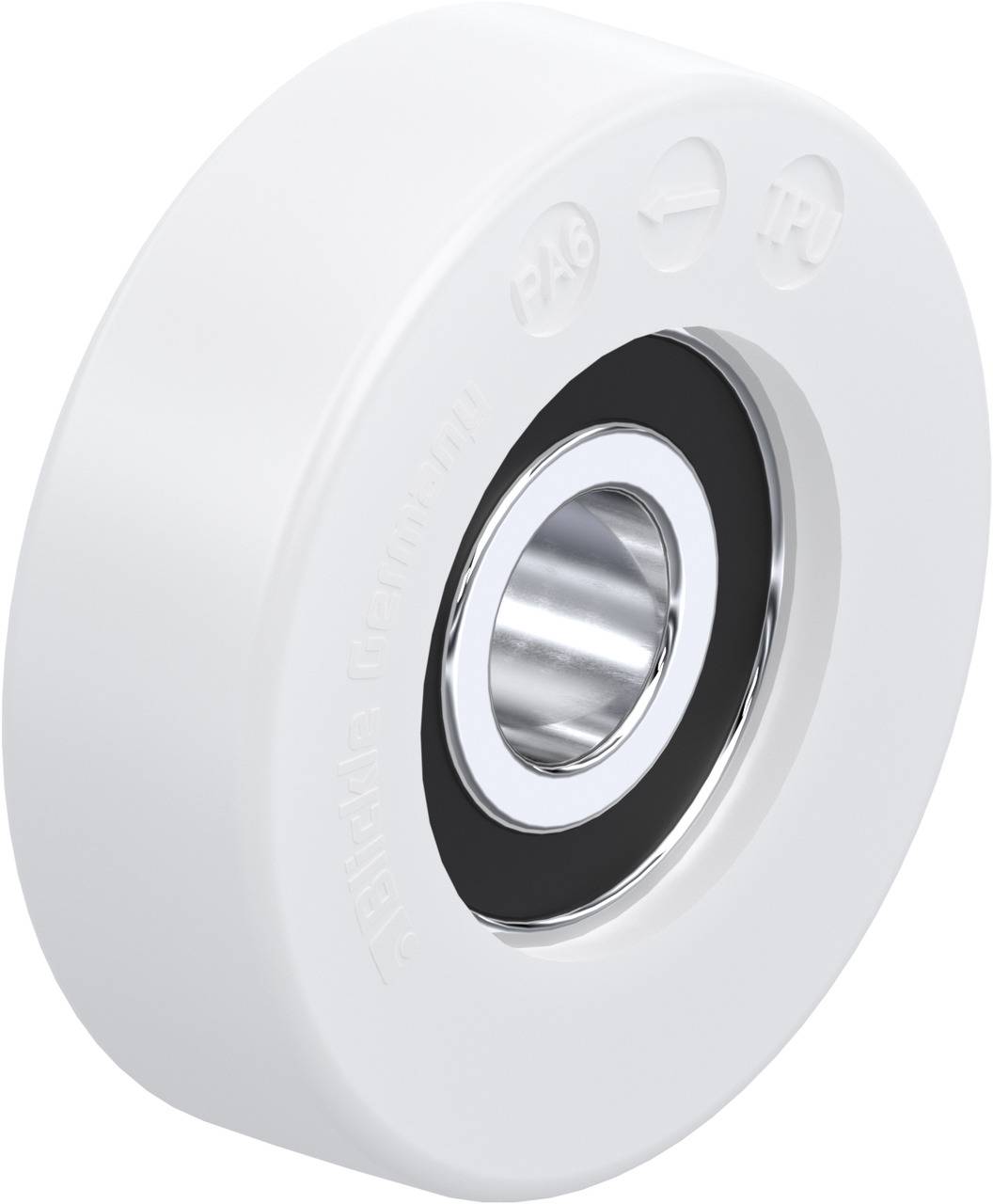 Blickle 761490 FPO 50x15/12-10K Rolka prowadząca Średnica koła: 50 mm Maksymalne obciążenie: 130 kg 1 szt. - obrazek 1