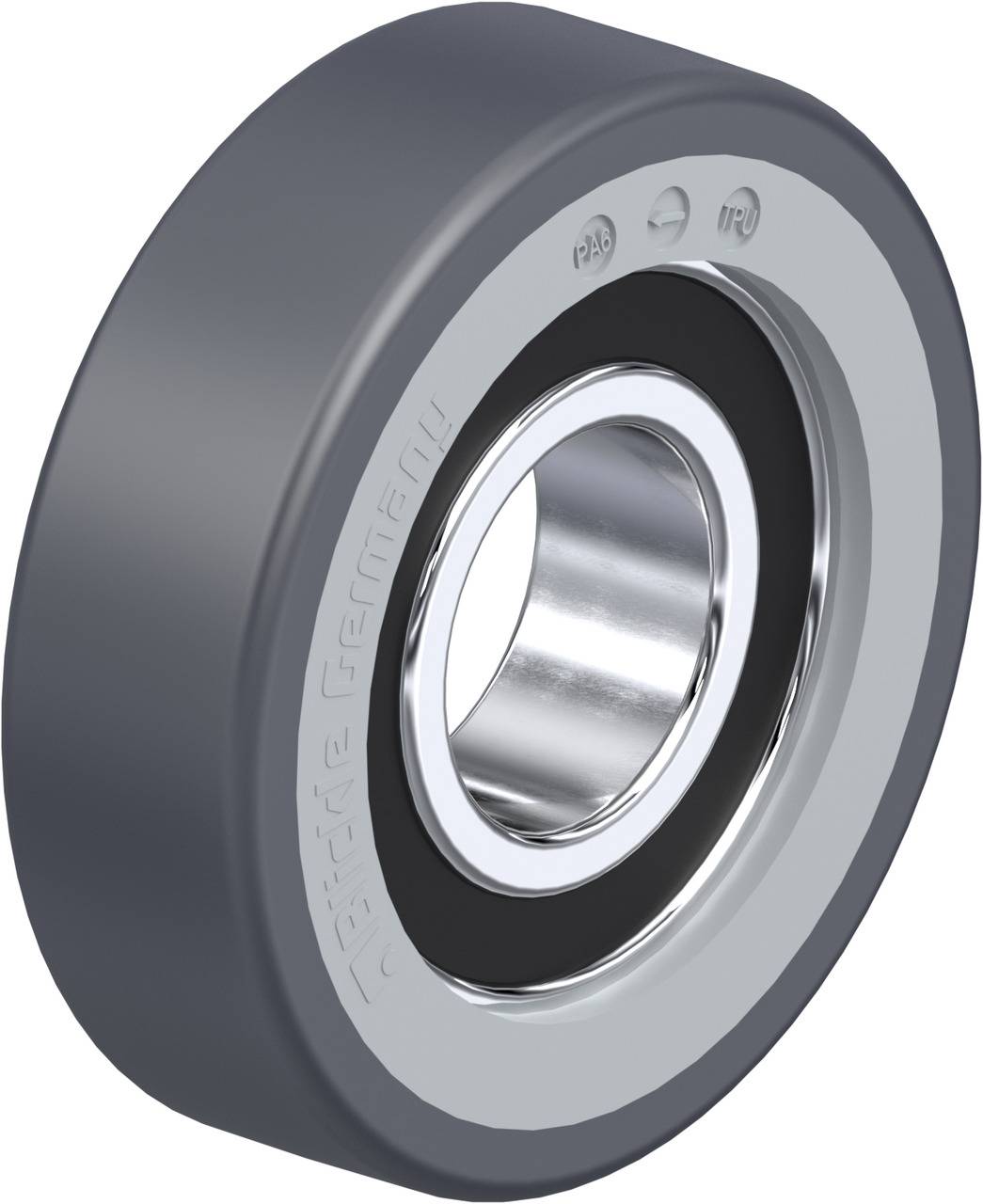 Blickle 842321 FPTH 70x20/25-15K Rolka prowadząca Średnica koła: 70 mm Maksymalne obciążenie: 130 kg 1 szt. - obrazek 1