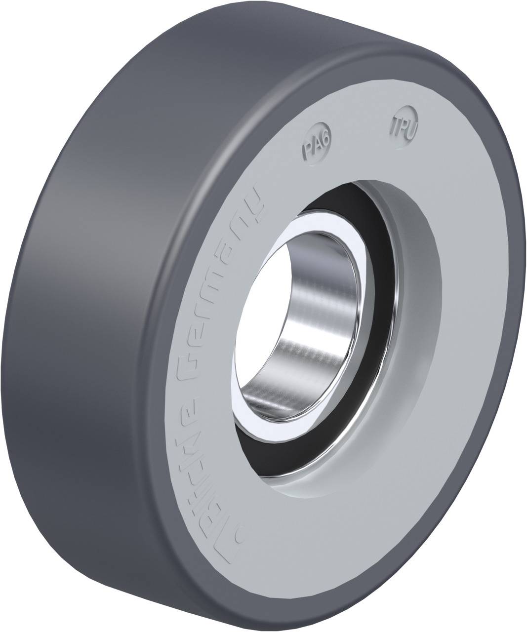 Blickle 761508 FPTH 80x25/25-12K Rolka prowadząca Średnica koła: 80 mm Maksymalne obciążenie: 180 kg 1 szt. - obrazek 1