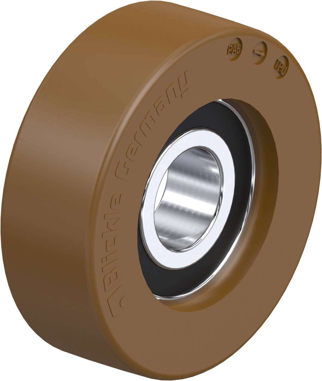 Blickle 757452 FPU 60x20/17-12K Rolka prowadząca Średnica koła: 60 mm Maksymalne obciążenie: 80 kg 1 szt. - obrazek 1