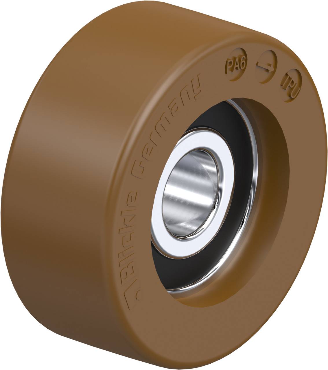 Blickle 760843 FPU 60x25/15-13K Rolka prowadząca Średnica koła: 60 mm Maksymalne obciążenie: 100 kg 1 szt. - obrazek 1