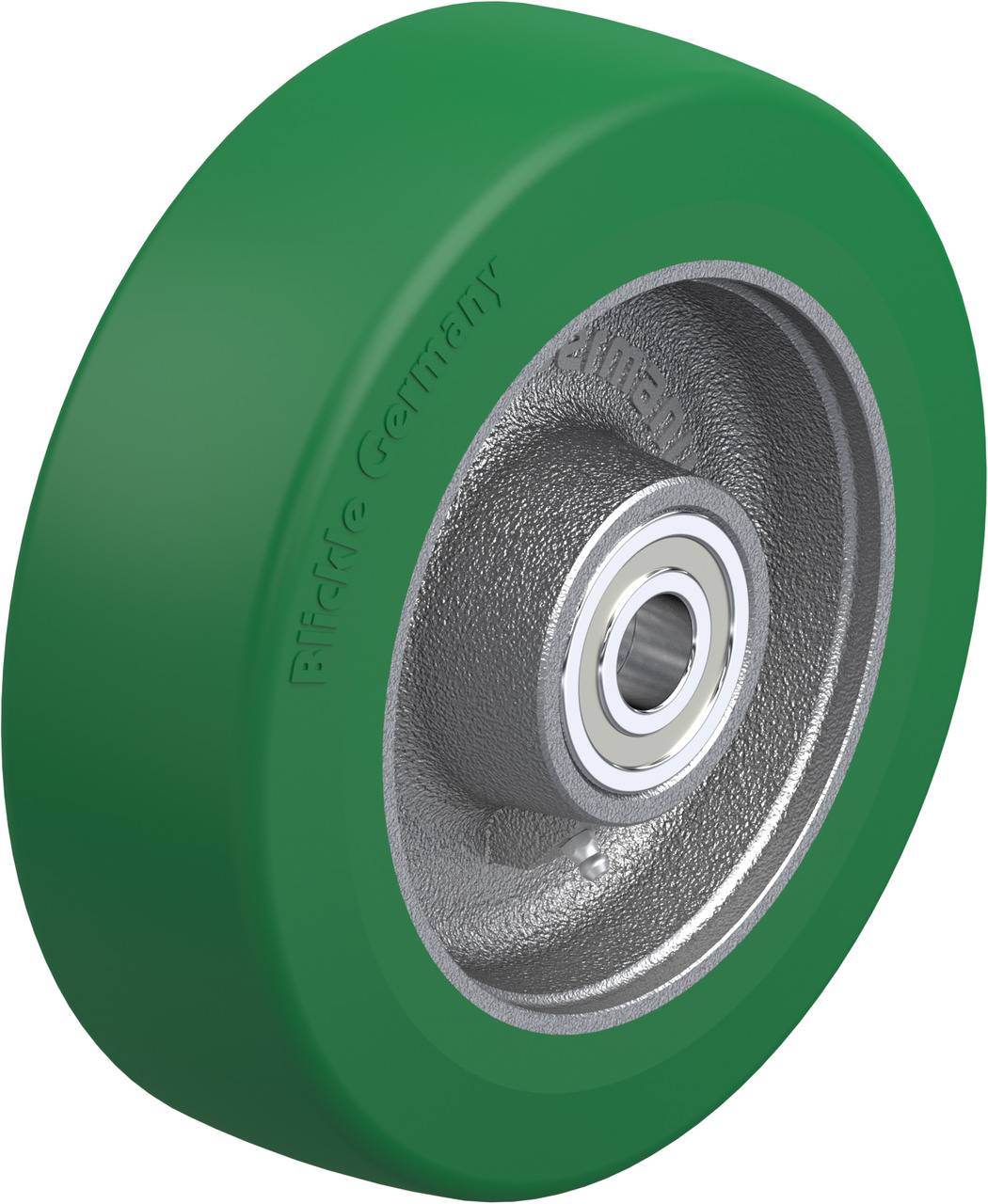 Blickle 754385 GST 252/25K Koło z tworzywa sztucznego Średnica koła: 250 mm Maksymalne obciążenie: 1400 kg 1 szt. - obrazek 1