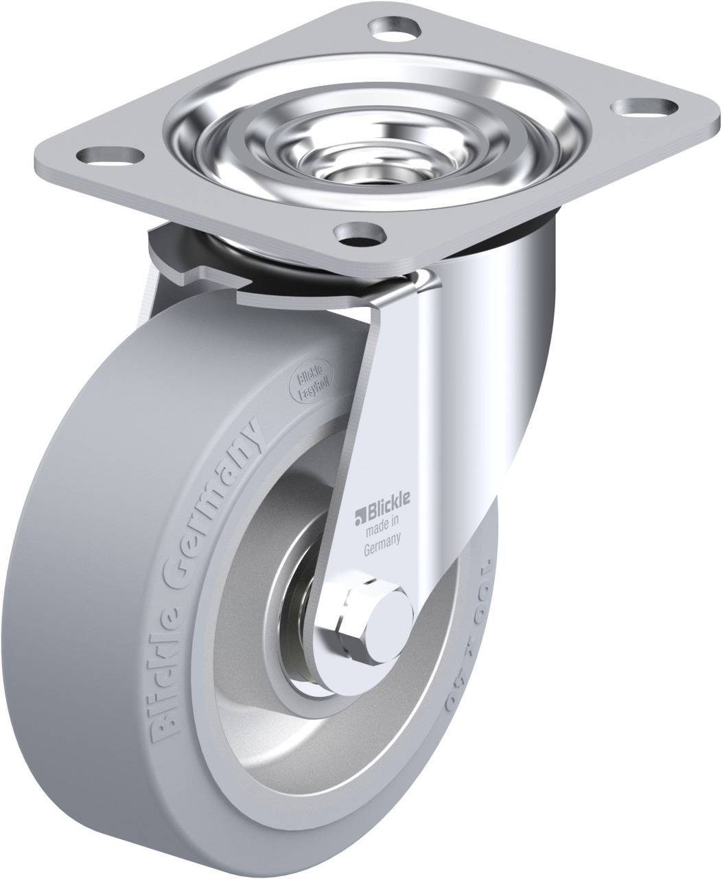 Blickle 624858 L-ALEV 100K-SG Kółko skrętne Średnica koła: 100 mm Maksymalne obciążenie: 200 kg 1 szt. - obrazek 1