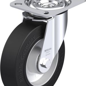 Blickle 278937 L-ALEV 125K Kółko skrętne Średnica koła: 125 mm Maksymalne obciążenie: 250 kg 1 szt.