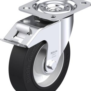 Blickle 286435 L-ALEV 125K-FI Kółko skrętne z hamulcem Średnica koła: 125 mm Maksymalne obciążenie: 250 kg 1 szt.