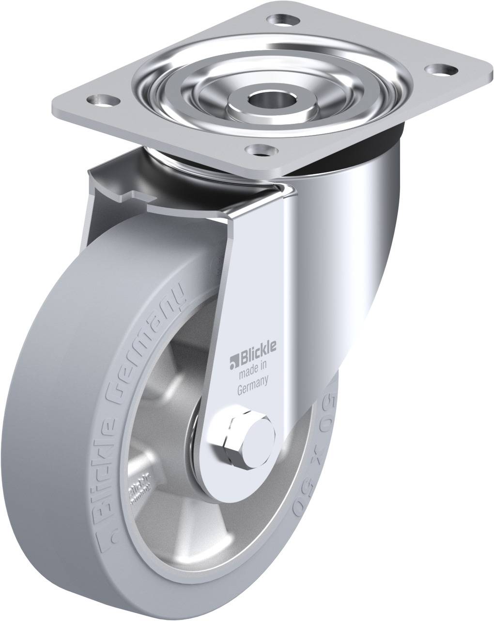 Blickle 615609 L-ALEV 150K-SG Kółko skrętne Średnica koła: 150 mm Maksymalne obciążenie: 400 kg 1 szt. - obrazek 1