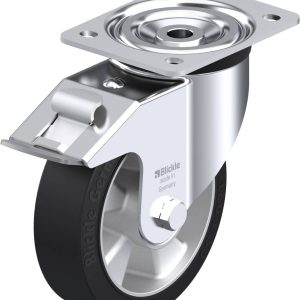 Blickle 292987 L-ALEV 160K-FI Kółko skrętne z hamulcem Średnica koła: 160 mm Maksymalne obciążenie: 400 kg 1 szt.