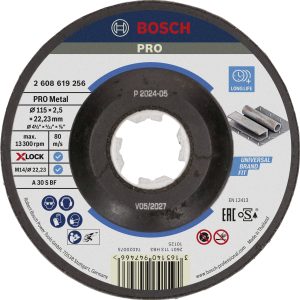 Tarcza tnąca wygięta Bosch Accessories 2608619256 2608619256 115 mm 1 szt.