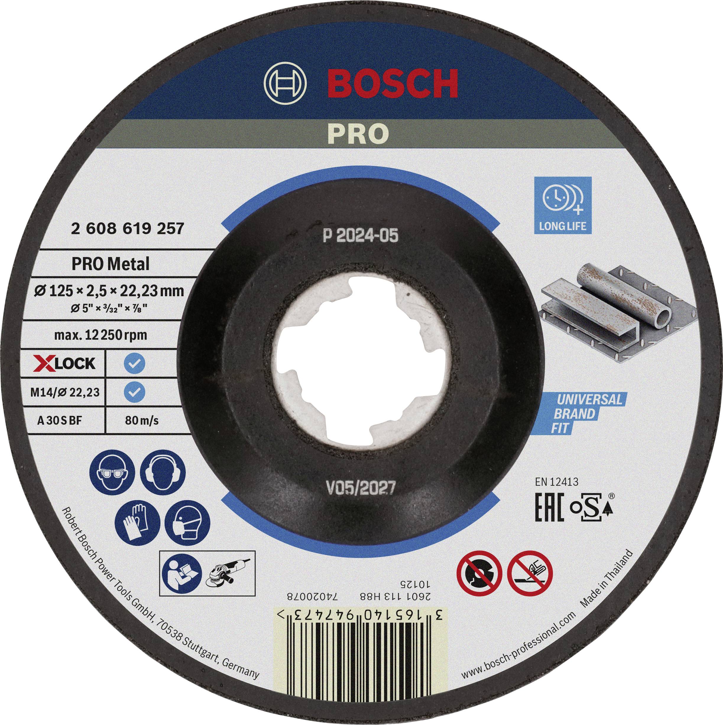 Tarcza tnąca wygięta Bosch Accessories Bosch Expert for Metal A 30 S BF - Schneidscheibe 2608619257 125 mm 1 szt. - obrazek 1