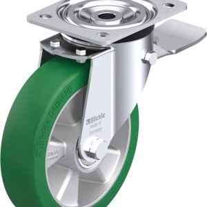 Blickle 852361 L-ALST 180K-ST Kółko skrętne z hamulcem Średnica koła: 180 mm Maksymalne obciążenie: 400 kg 1 szt.