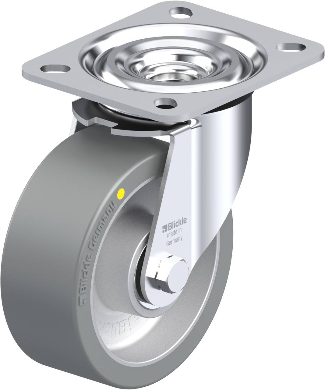 Blickle 643734 L-ALTH 100K-AS Kółko skrętne Średnica koła: 100 mm Maksymalne obciążenie: 250 kg 1 szt. - obrazek 1