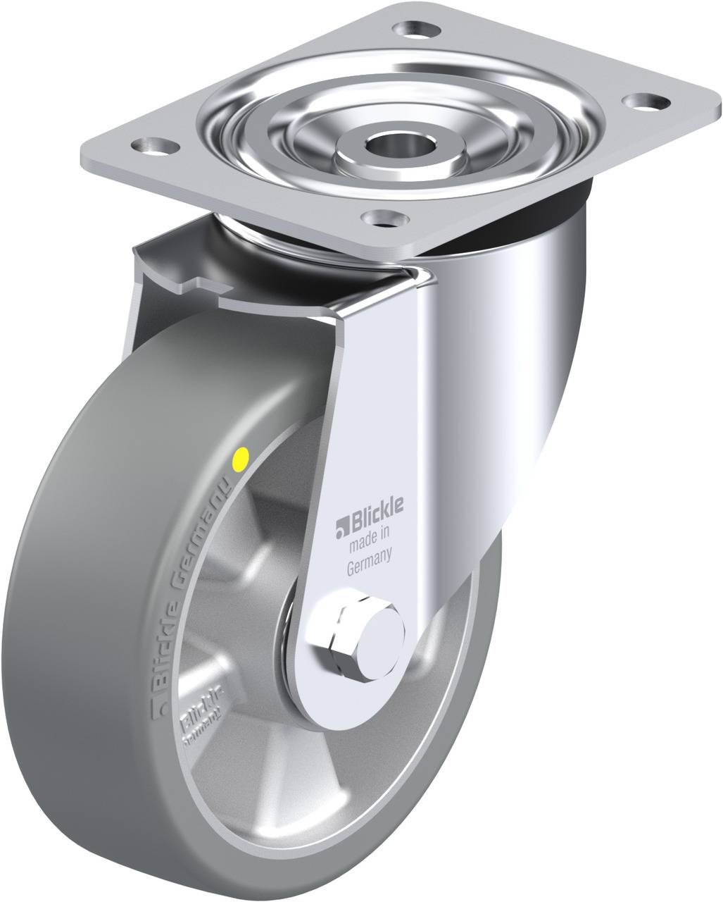 Blickle 625640 L-ALTH 150K-AS Kółko skrętne Średnica koła: 150 mm Maksymalne obciążenie: 400 kg 1 szt. - obrazek 1