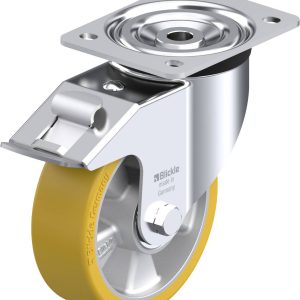 Blickle 292953 L-ALTH 150K-FI Kółko skrętne z hamulcem Średnica koła: 150 mm Maksymalne obciążenie: 400 kg 1 szt.