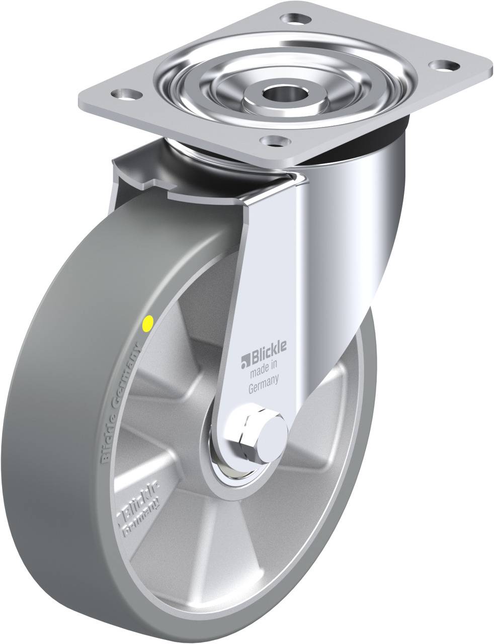 Blickle 847311 L-ALTH 180K-AS Kółko skrętne Średnica koła: 180 mm Maksymalne obciążenie: 400 kg 1 szt. - obrazek 1