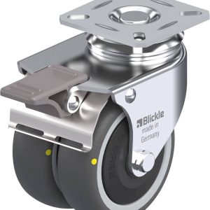 Blickle 848944 LDA-PATH 75KF-FI-ELS Podwójny zestaw kołowy Średnica koła: 75 mm Maksymalne obciążenie: 65 kg 1 szt. Blickle 848944 LDA-PATH 75KF-FI-ELS Podwójny zestaw kołowy Średnica koła: 75 mm Maksymalne obciążenie: 65 kg 1 szt.