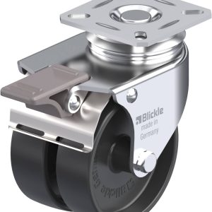 Blickle 278580 LDA-POA 75G-FI Podwójny zestaw kołowy Średnica koła: 75 mm Maksymalne obciążenie: 100 kg 1 szt.